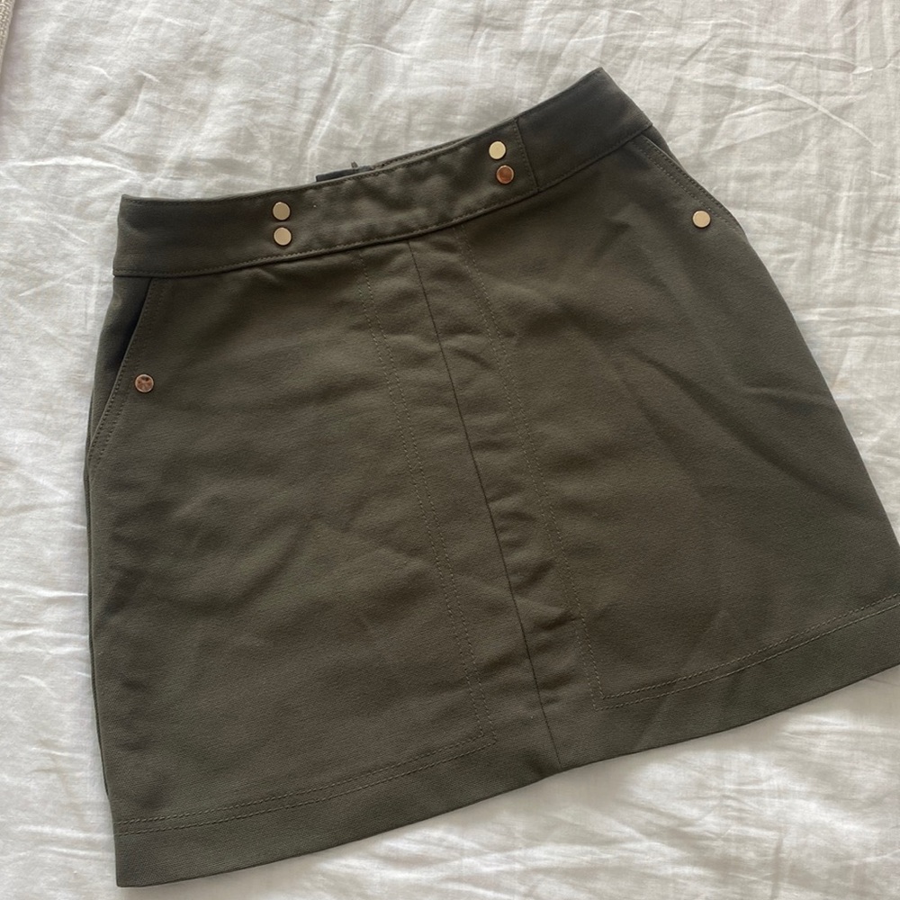 H&M Olive Green Skirt